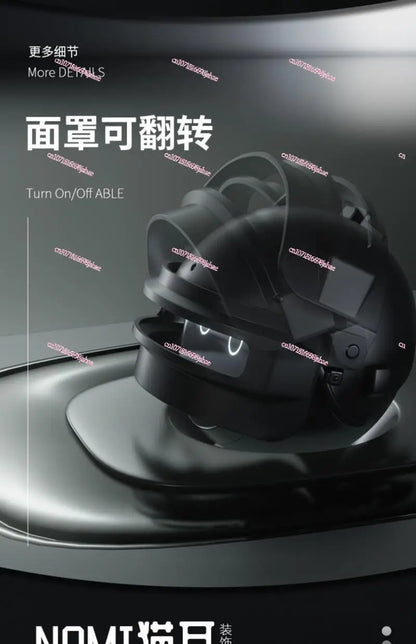 Special nomi hat es6es8 headgear modified robot car NOMI cat ears helmet decoration