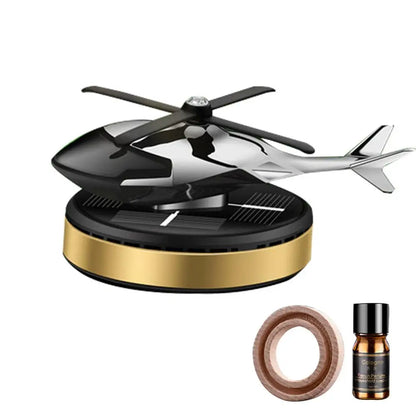 Solar Car Air Freshener Helicopter Propeller Fragrance Decor Flavoring Supplies Accessories Original Perfume Diffuser Inter X0L1