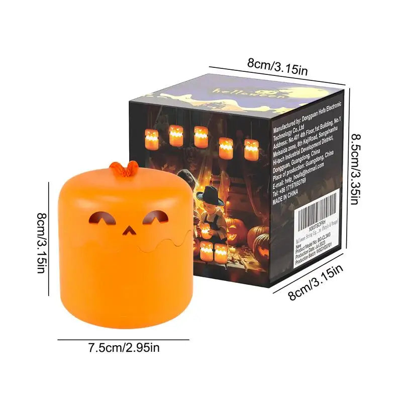 Pumpkin Lights Outside Pumpkin Lamp Decor Halloween Pumpkin Lantern LED Foldable Light Up Pumpkin for Halloween Party Decoration