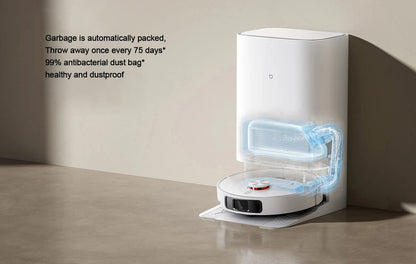 Aspirateur robot XIAOMI MIJIA M40, évitement d'obstacles de haute précision, aspiration 12 kPa, levage de balai intelligent, navigation laser LDS