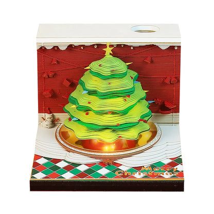 Table Calendar Tear Off Sticky Note Omoshiroi Block Custom 3D Memo Pad Notepad Christmas Funny Novelty Gifts For Children Kids