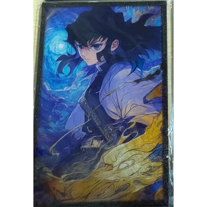 Anime Demon Slayer Kamado Nezuko Kochou Shinobu Rengoku Kyoujurou Kanroji Mitsuri Collection Cards Birthday Gift Children's Toys