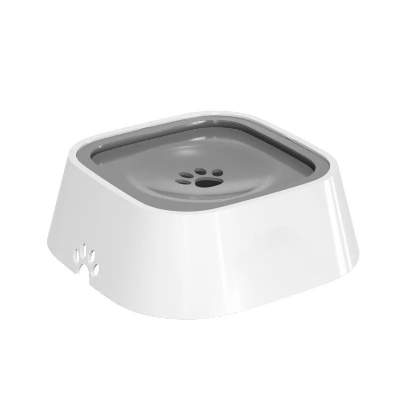 No-spill dog water bowl no-spill pet water bowl no-drip slow water feeder dog bowl non-slip pet water fountain cat slow drinker