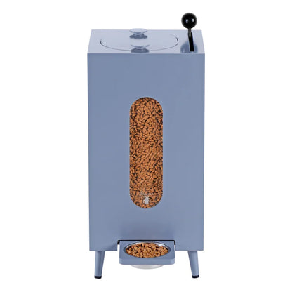 2024 New Wooden Cat and Dog Food Bowls Home Pet Feeder with Storage and Dispenser for Reptiles