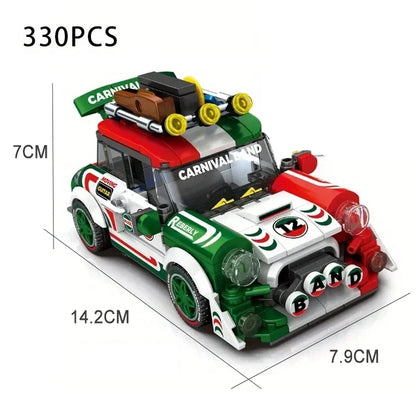 Speed Champions Series Racing Sports Vehiclea Technique Car Supercar Building Blocks Set Bricks Classic MOC Model Toys For Kids