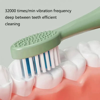 Sonic Electric Toothbrush 5 Mode USB Charger Timer Brush Rechargeable Deep Clean Tooth Brushes Replacement Heads Set For Adults