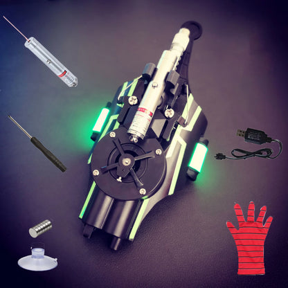 2024 Fully Automatic Spider-man: Far From Home Spiderman Web Shooters Spider Silk Rope Device Cosplay Props Toy Christmas Gift