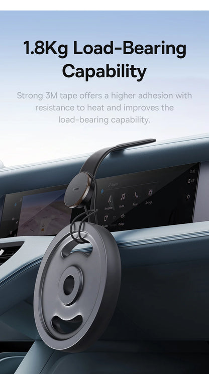 Support magnétique Baseus pour téléphone portable de voiture, support pliable pour iPhone 12 13 14 Pro Max pour Samsung S23