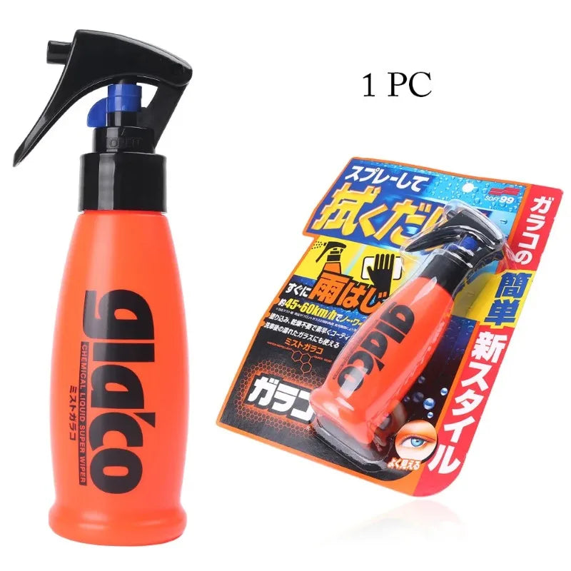 100ml Soft99 GLACO Car Windshield Glass Water Rain Repellent Fine Mist Nozzle Glass Hydrophobic Coating Anti-rain Treatment