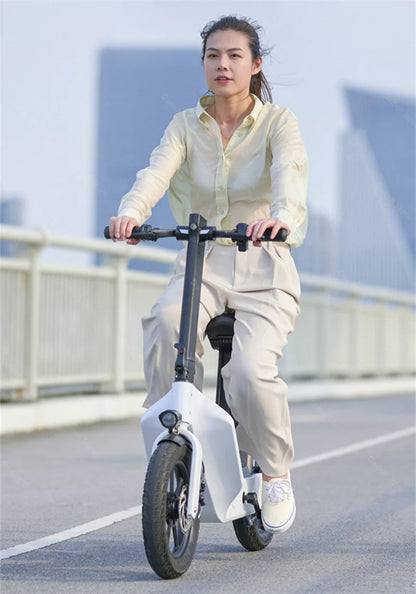 2024 New Women's Electric Bike For Adults 48v 350w Mobility Scooters For Travel With Baby Seat Mimi Velo Bicycle