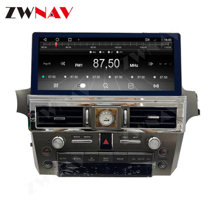 Radio para coche Android con pantalla IPS HD de 12,3" para Lexus GX460 GX400 2010-2020, reproductor multimedia, autorradio, navegación GPS, unidad principal 2 Din