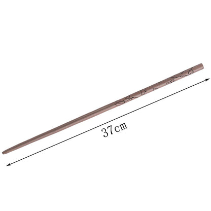 24 Kinds of Metal Core Magic Harried Wands Malfoy Voldmort Hermione Ron Bellatrix McGonagall Magical Potter Wand Box