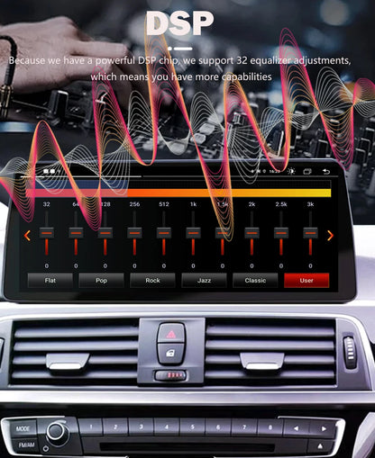 1920*720P Carplay 12,3 pouces Android 14 pour BMW Série 5 F10 F11 2010-2016 CIC NBT Système Auto Radio GPS Navigation Multimédia