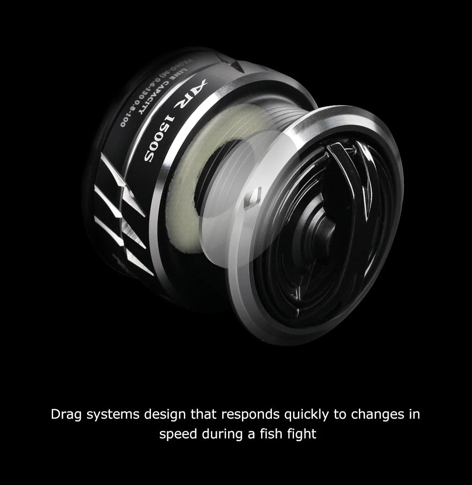 TSURINOYA NEW Spinning Fishing Reel ARTEMIS 800 1500S 2500SH 3000SH Shallow Spool Versatile Long Casting Reel High Speed Wheel