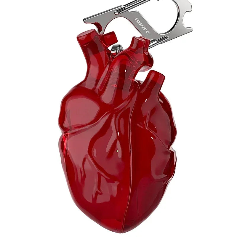 Airpods Earphone Case Original Design Transparent Red Heart Earphone Protective Cover Liquid Silicone Arpods 3 Protective Cover