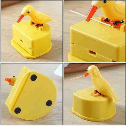 Bird Toothpick Container Automatic Dispenser Toothpick Holder Home Decoration Kitchen Accessories