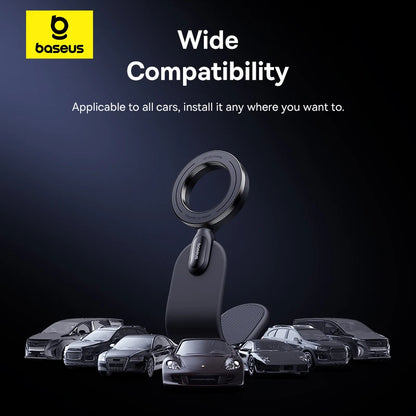 Support magnétique Baseus pour téléphone portable de voiture, support pliable pour iPhone 12 13 14 Pro Max pour Samsung S23