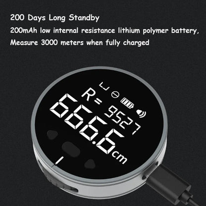 Xiaomi DUKA ATuMan Q Règle électrique Distance mètre ruban Écran LCD HD Règle Outil Ruban à mesurer Télémètre Télémètre numérique