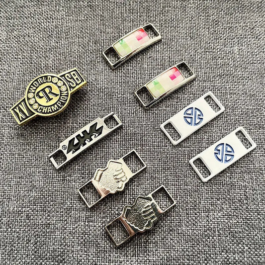 Vintage Shoe Buckle Ornaments Men Women Personality Longevity Peach Shoelace Buckle Decorative Pendant Shoelace Accessories