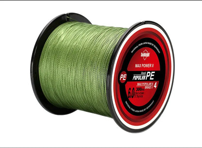 SeaKnight TriPoseidon Series 4 Strands Multifilament Fishing Line 300M PE Braided Line Smooth Carp Fishing 15lb 20lb 25lb 30lb