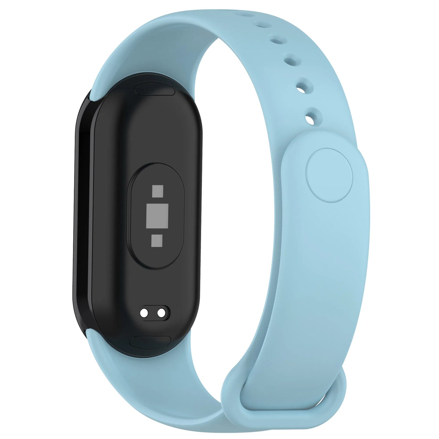 Silicone Strap For Xiaomi Smart Band 8 NFC Solid Bracelet Replacement Wristband Mi band 8 Waterproof Sport Watchband Accessories