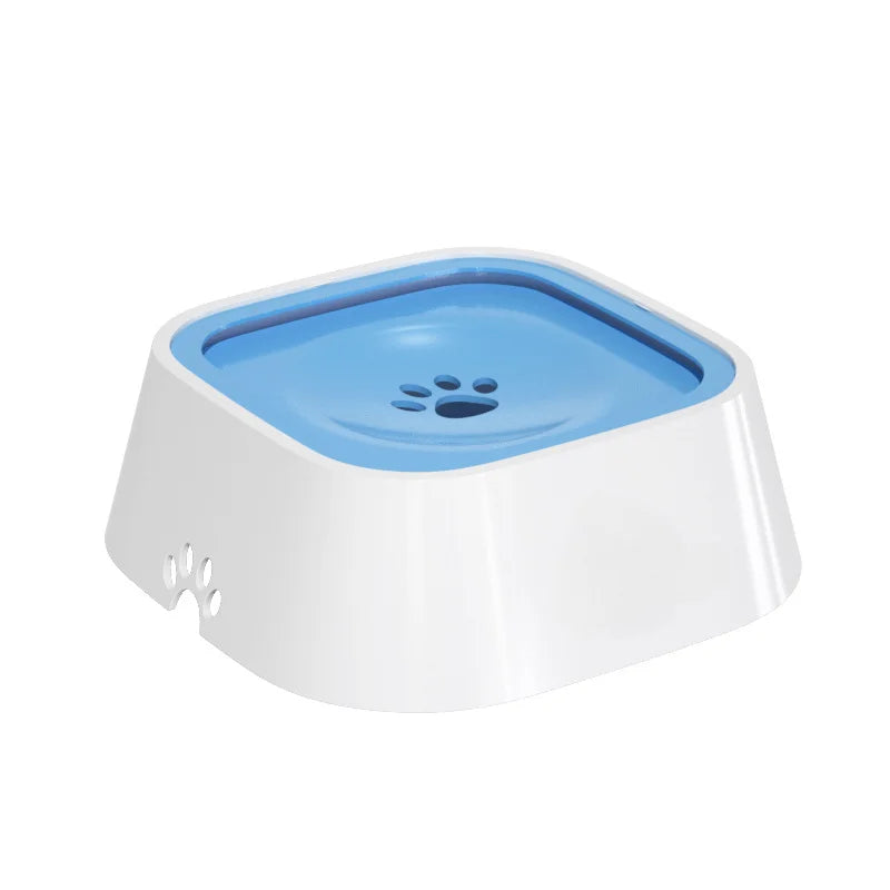 No-spill dog water bowl no-spill pet water bowl no-drip slow water feeder dog bowl non-slip pet water fountain cat slow drinker