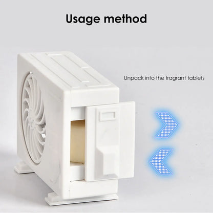 Solar Mini Air Conditioning Model Decorative Car Vehicle Air Outlet Car Ornaments Car Interior Accessories
