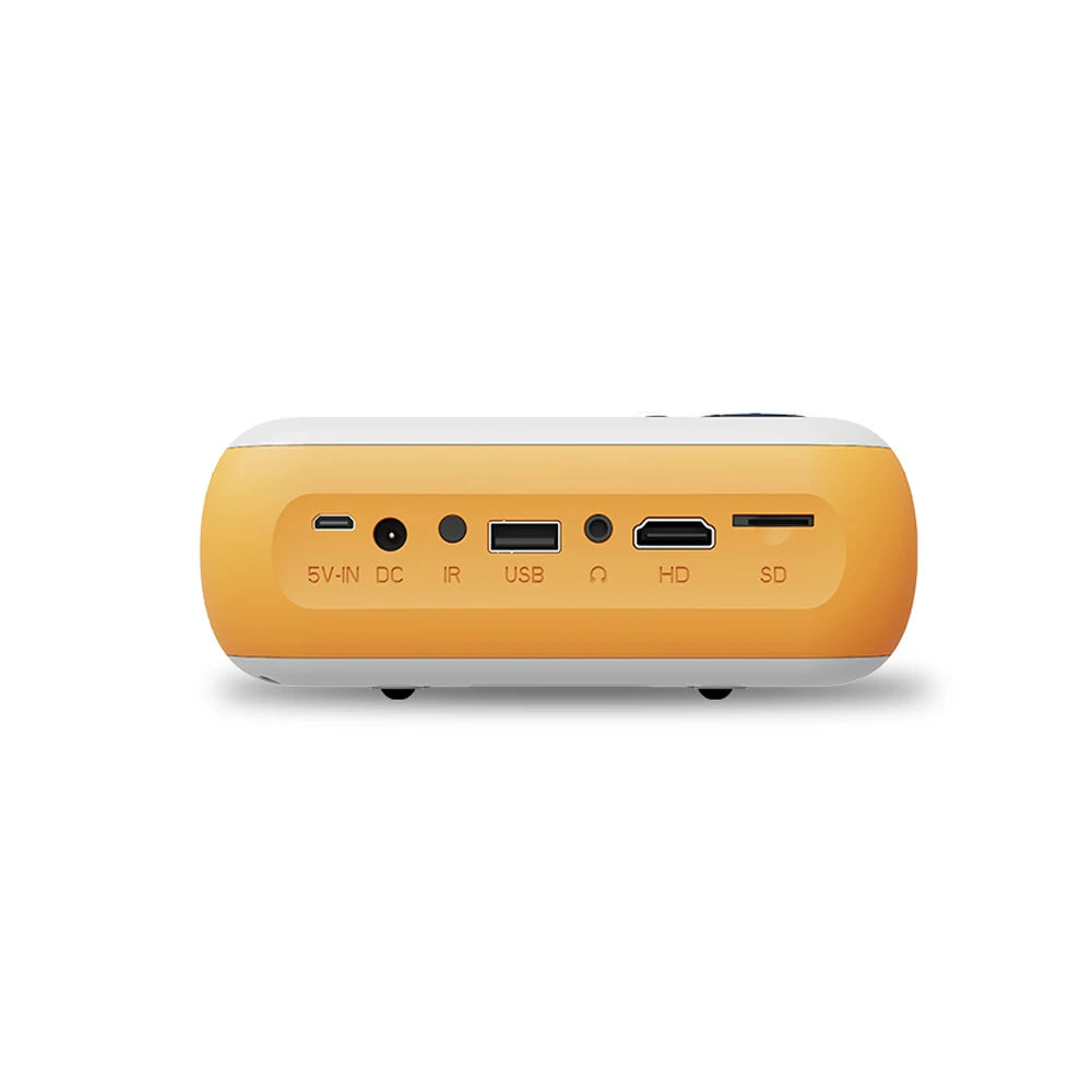 Proyector Yinzam Drop Shipping A10, miniproyector inalámbrico con pantalla de espejo para teléfono inteligente, WiFi, con proyectores de video portátiles de 1080p