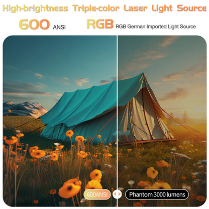 TouYinger G5 Portable 4K Projector 1080p Home Theater Full HD Projetor Android Dlp Beamer 3d U80 Cinema Smartphone with Battery