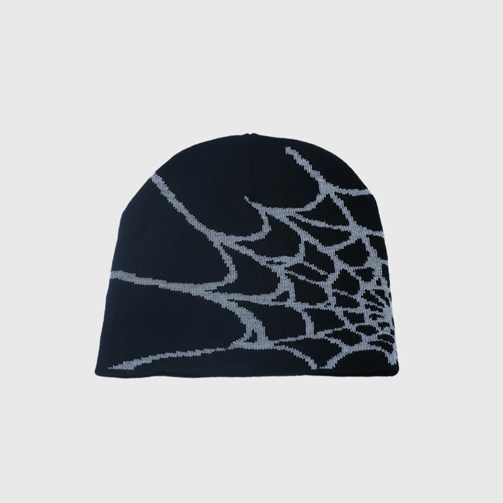 Chapeaux d'hiver pour hommes Kpop Y2k Spider Hat Casquette pour femmes sans visière Capuches pour hommes Bonnets Hip Hop Casquettes Dôme Bonnets chirurgicaux