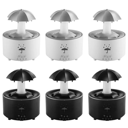 Rotating Umbrella Essential Oil Diffuser with 7 LED Night Light Aromatherapy Diffuser Auto Shut-Off for Home Office