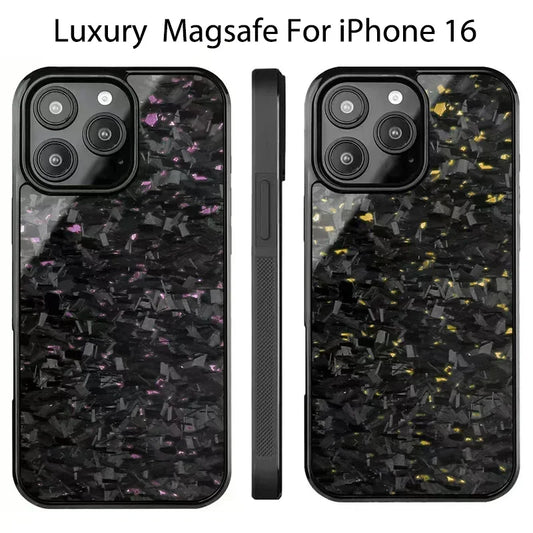 Cool Luxury Gloss Authentic Carbon Fiber Armor Phone Case for IPhone 16 15 14 13 12 11 Pro Xs Max Mini Plus Celulares Hard Funda