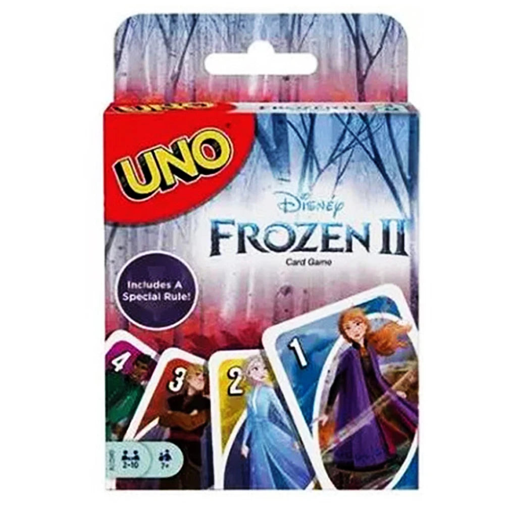 ONE FLIP! Board Games Playing Cards UNO Harry Narutos TOTORO Christmas Card Table Game for Children Adults Kid Birthday Gift Toy