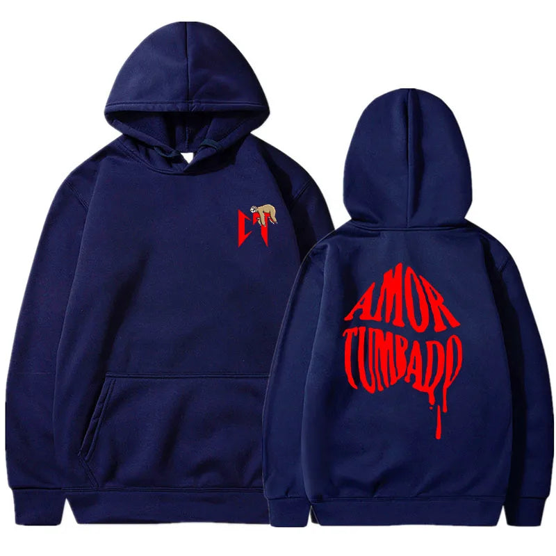 Autumn/Winter 2024 Fashion Casual pattern printed Bear Ladies hoodie Travel Harajuku Street jumper hoodies