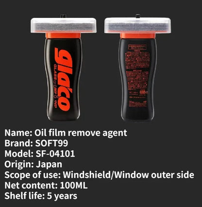 100ml Soft99 GLACO Car Windshield Glass Water Rain Repellent Fine Mist Nozzle Glass Hydrophobic Coating Anti-rain Treatment