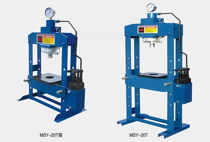 80 tonnage YL Series Gantry Electric Hydraulic Press Machine For bearing with hydraulic pump