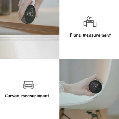 Xiaomi DUKA ATuMan Q Règle électrique Distance mètre ruban Écran LCD HD Règle Outil Ruban à mesurer Télémètre Télémètre numérique