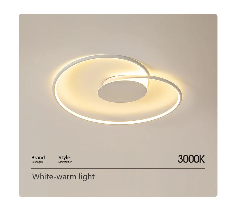 Bedroom Lamps  Mordern Minimalism Led Ceiling Lamp Creative Dimmable Study Room Light Indoor Lighting Home Decor Luster Fixtures