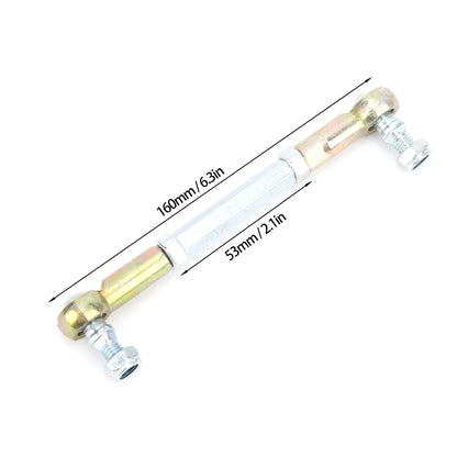 Ball Joint Rod M8 Thread Accessory Fit For Mini ATV Quad 4-Wheels Go Kart Steering Lever