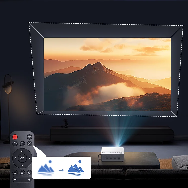 VANKYO L470A Multimedia Projector 1080P Support Smart WiFi Electric Focus Home Theater Projectors for Sale
