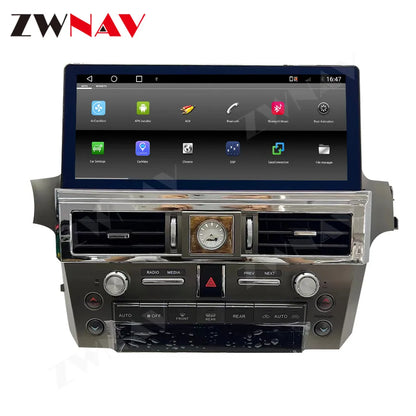 Radio para coche Android con pantalla IPS HD de 12,3" para Lexus GX460 GX400 2010-2020, reproductor multimedia, autorradio, navegación GPS, unidad principal 2 Din