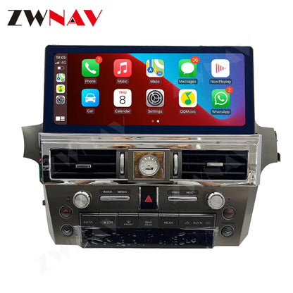 Radio para coche Android con pantalla IPS HD de 12,3" para Lexus GX460 GX400 2010-2020, reproductor multimedia, autorradio, navegación GPS, unidad principal 2 Din