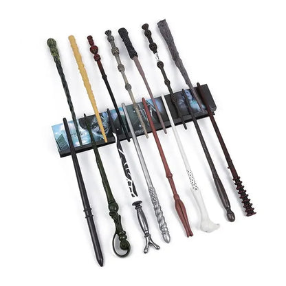 21styles Harry Magic Wand with Hot Stamping Ribbon Box Character Cards Resin Material Cosplay Hermione Prop Voldemort Potter Toy