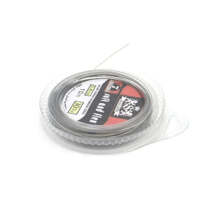 Cable de acero tejido de 7 hebras recubierto de nailon anticorrosión de 10 m, de 5 lb a 200 lb, para aparejos, señuelos de pesca, línea líder