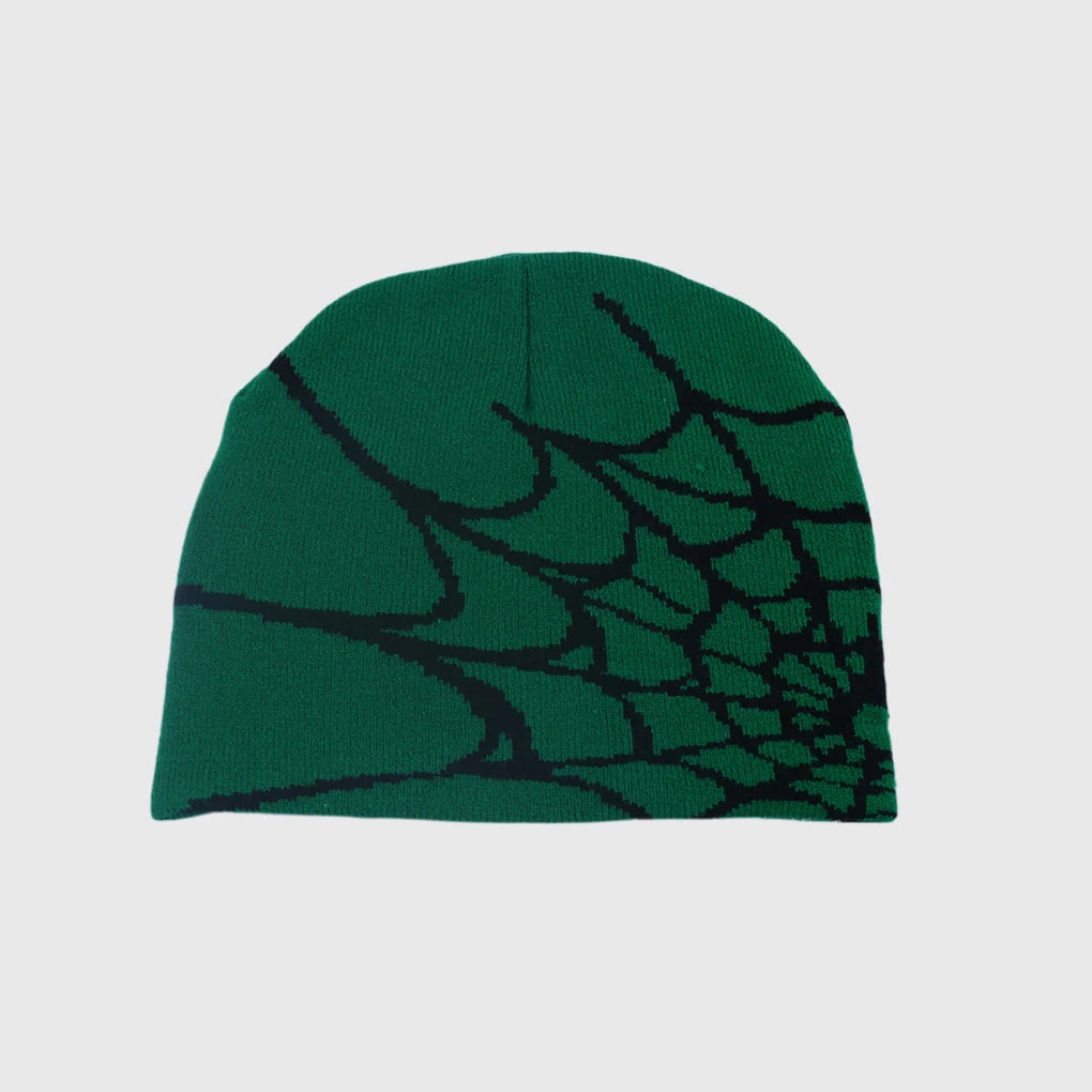 Chapeaux d'hiver pour hommes Kpop Y2k Spider Hat Casquette pour femmes sans visière Capuches pour hommes Bonnets Hip Hop Casquettes Dôme Bonnets chirurgicaux