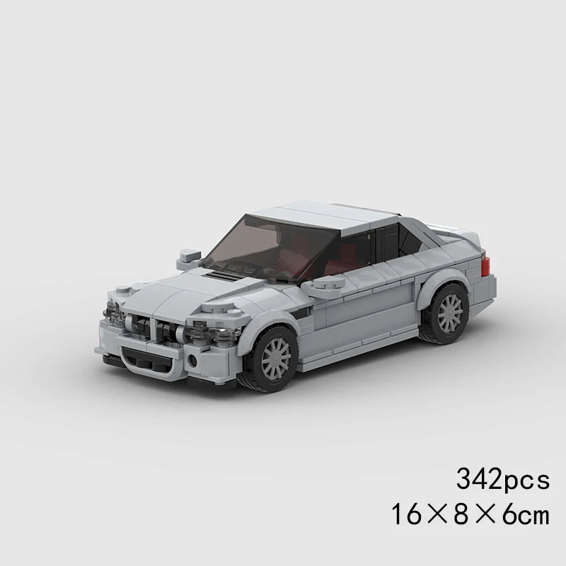 Racing Car City Speed Champions Sports Model Building Blocks DIY Bricks MOC Toy Classic Rally Super Racers Vehicle f1 technique