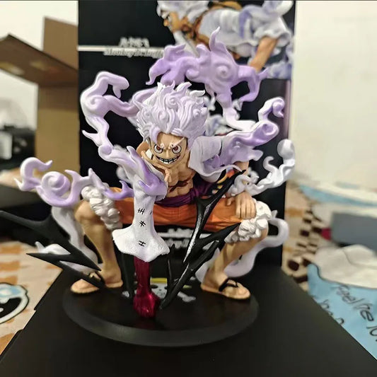 26cm One Piece Nika Luffy Anime Figures Gear Fifth 5 Action Figurine Pvc Statue Model Doll Collection Decoration Desk Toys