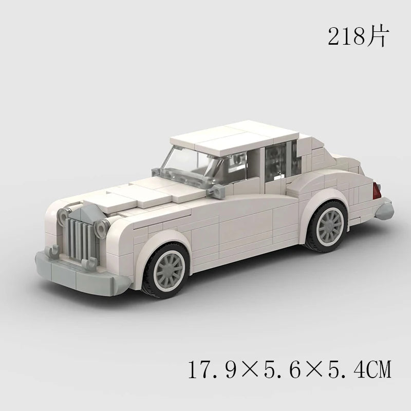 Racing Car City Speed Champions Sports Model Building Blocks DIY Bricks MOC Toy Classic Rally Super Racers Vehicle f1 technique