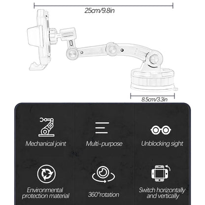 360° Universal Cell Phone Holder GPS PDA For Car Dashboard & Windshield Mount Stand Suction Car Trunk RV Desk Stand Accessories