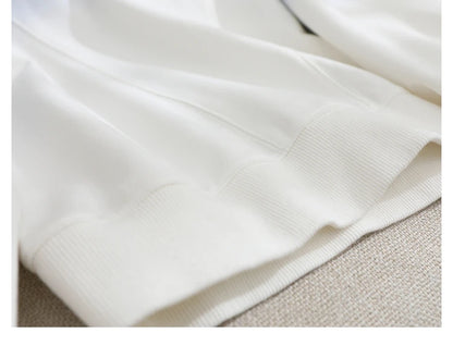 VIMLY Loose Gradient Sweatshirts for Women  Autumn Fashion Casual Round Neck Pullovers Long Sleeve Tops Female Clothes M2967